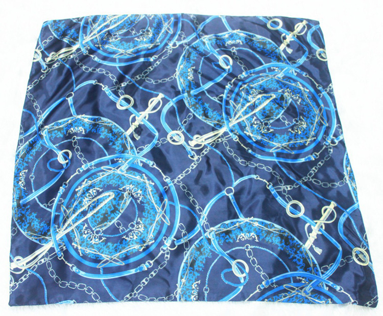 Silver silk scarf wholesale