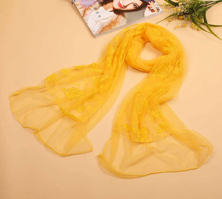 Cotton lace scarves wholesale