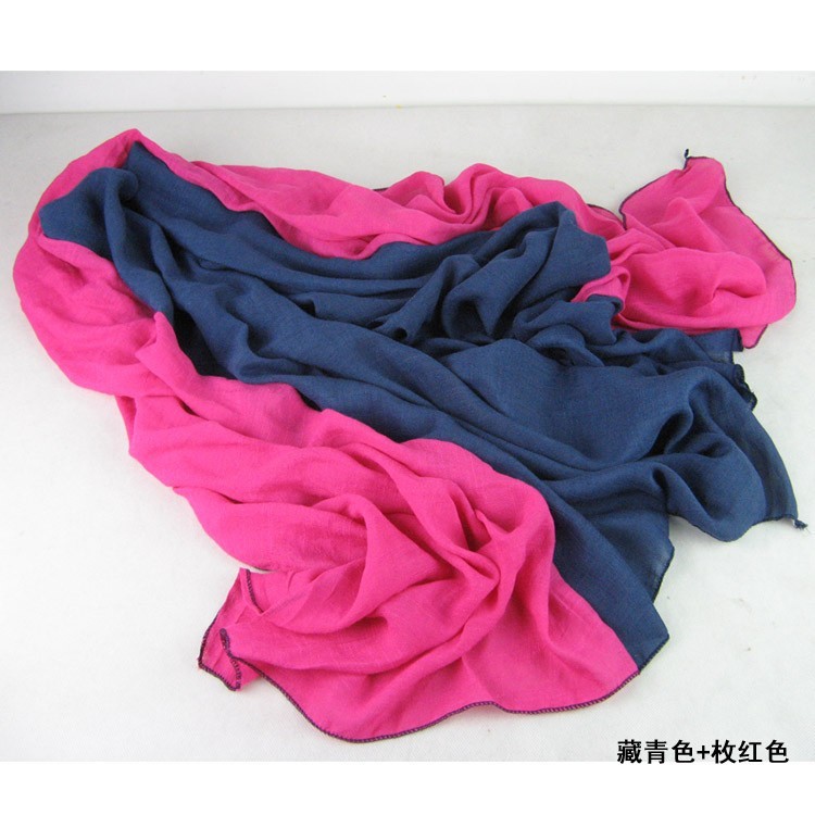 Hot pink scarf women
