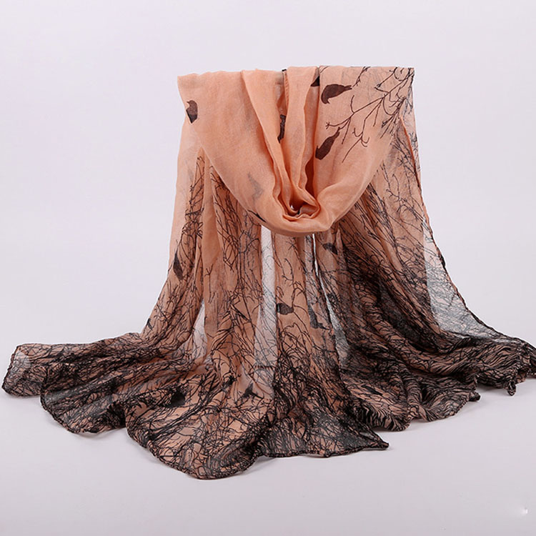 Voile scarf valance wholesale