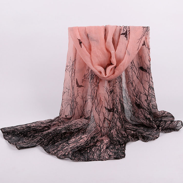 Voile scarf valance wholesale