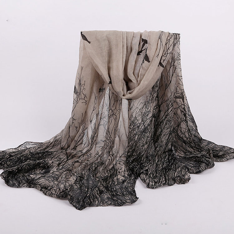 Voile scarf valance wholesale