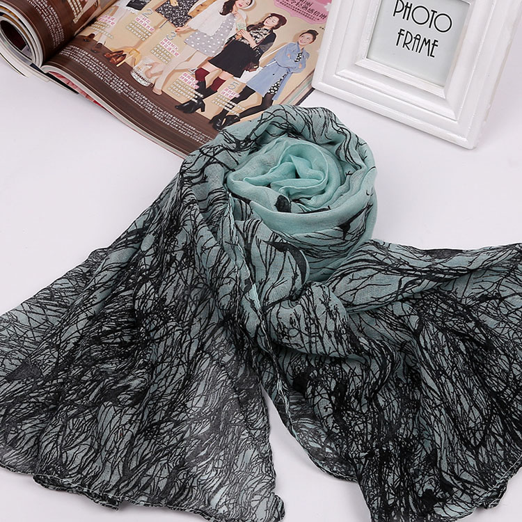 Voile scarf valance wholesale