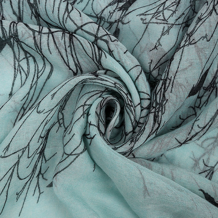 Voile scarf valance wholesale