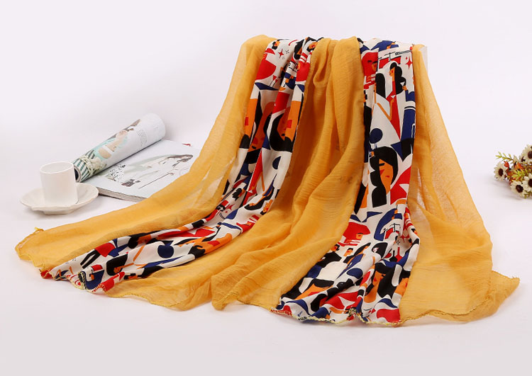 New cotton scarf patterns for women