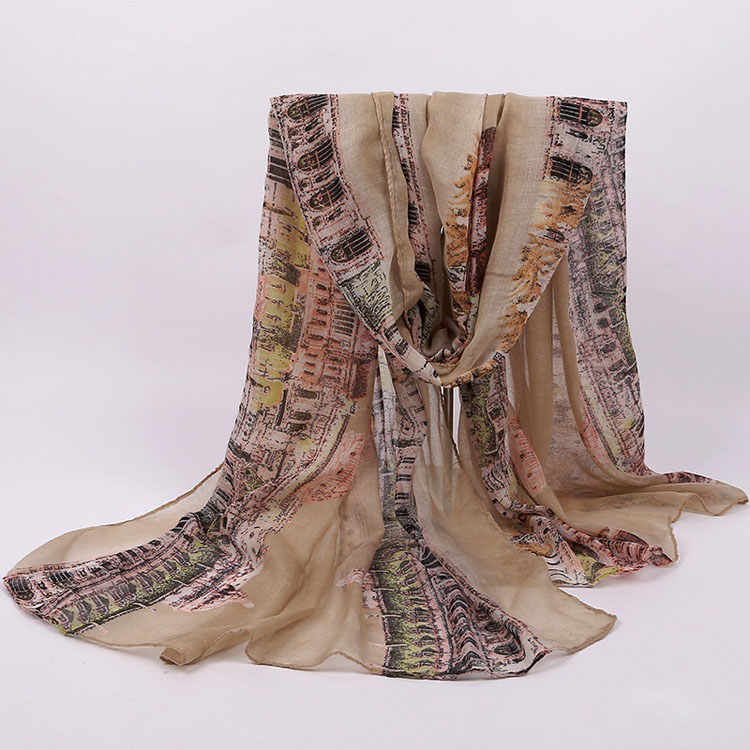 Women bali yarn scarf