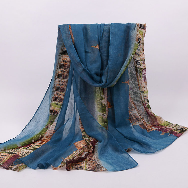 Women bali yarn scarf