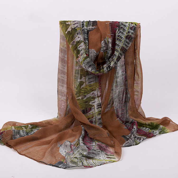 Women bali yarn scarf