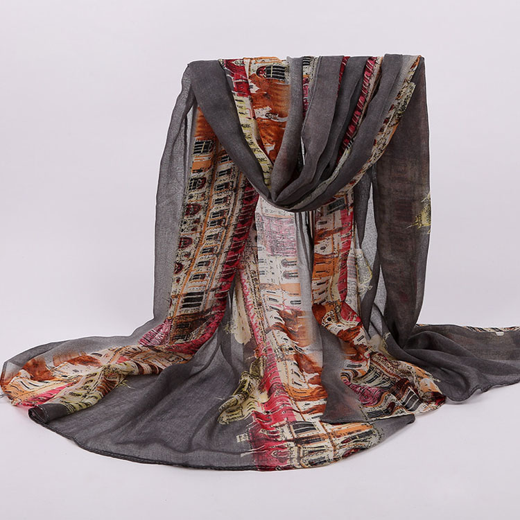 Women bali yarn scarf
