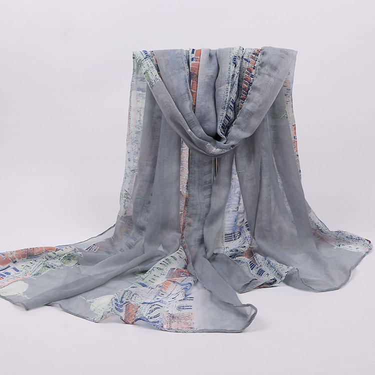 Women bali yarn scarf