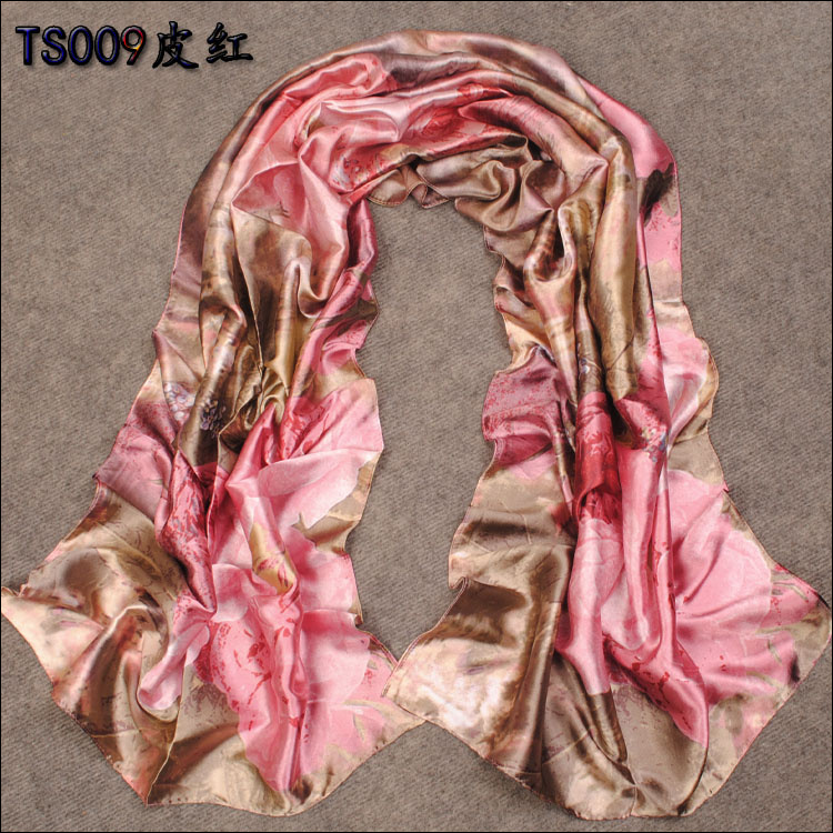 Rose silk scarves wholesale