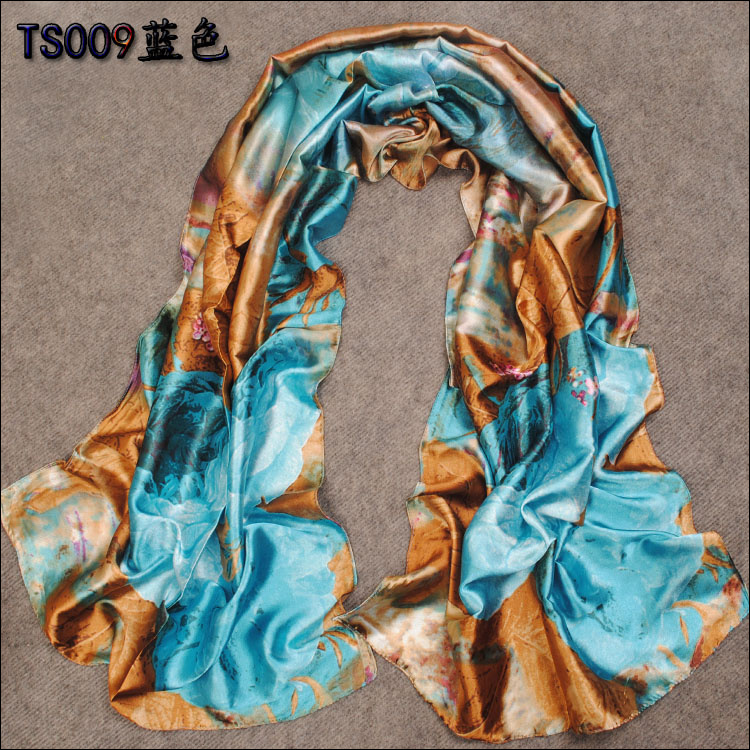 Rose silk scarves wholesale