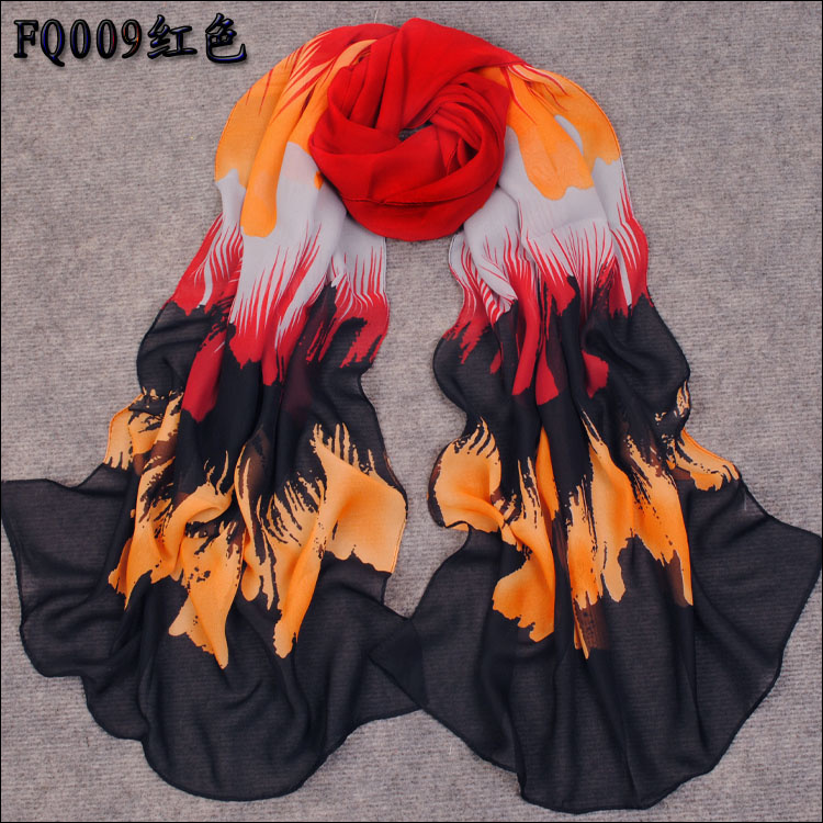 Chiffon womens scarves wholesale