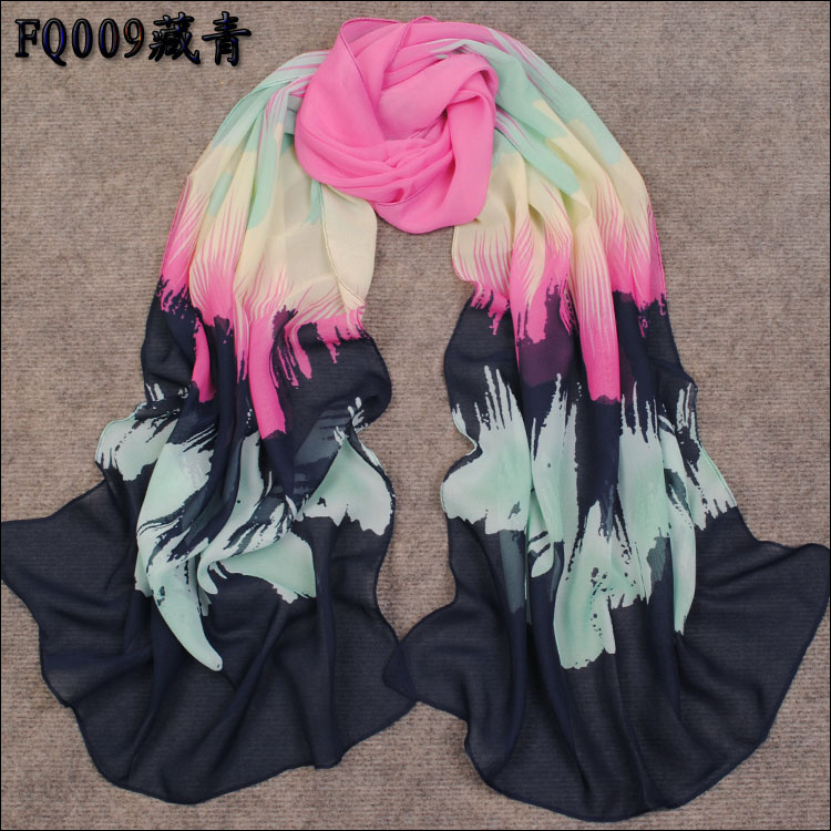 Chiffon womens scarves wholesale