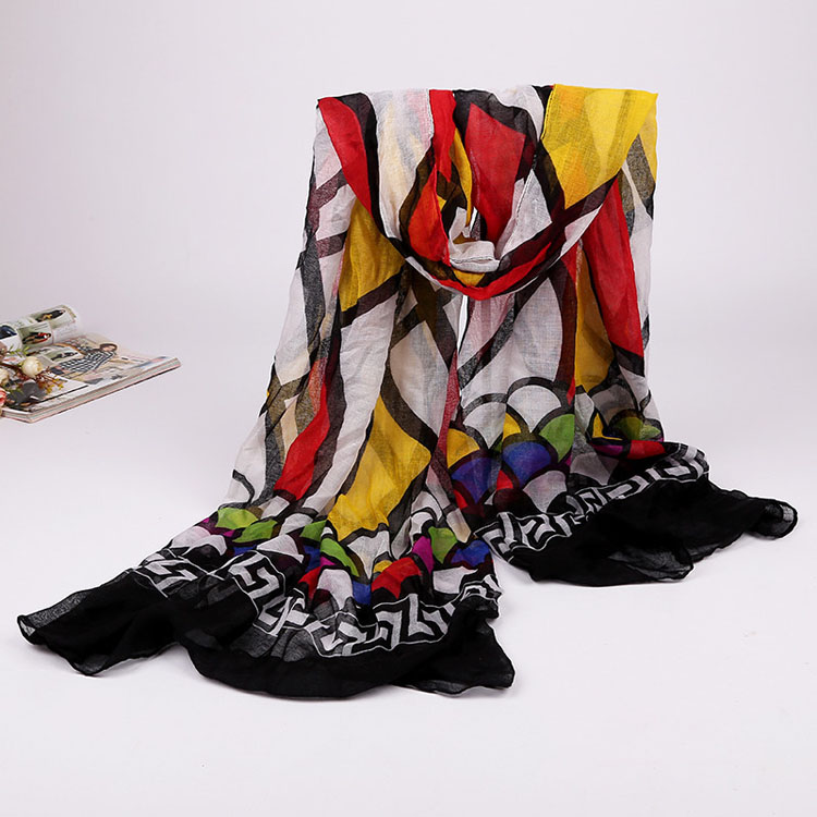 Wholesale ladies floral scarves