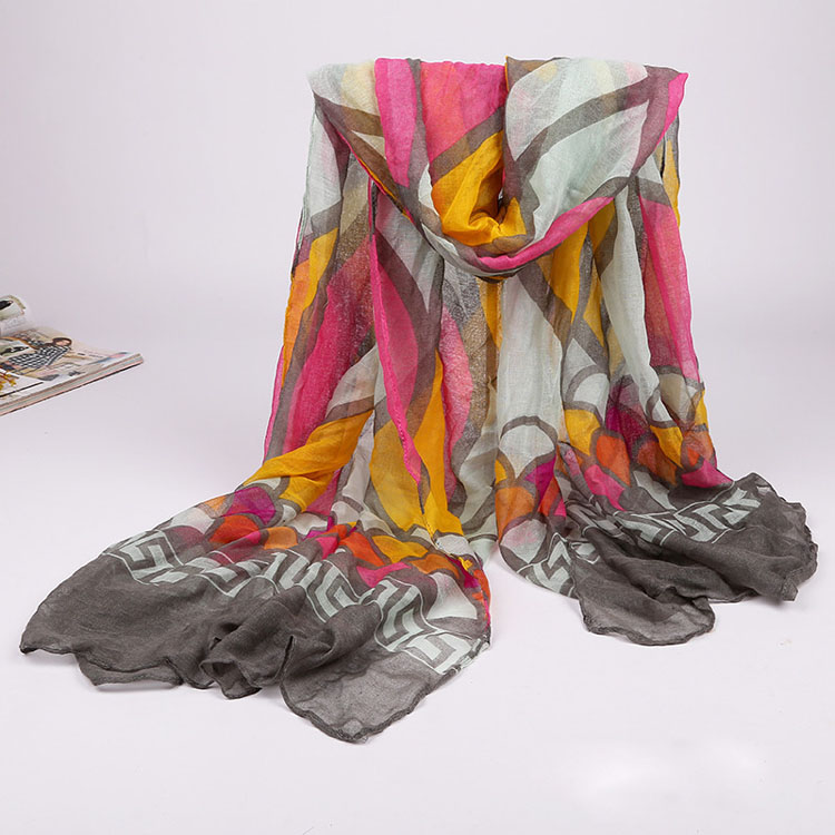 Wholesale ladies floral scarves