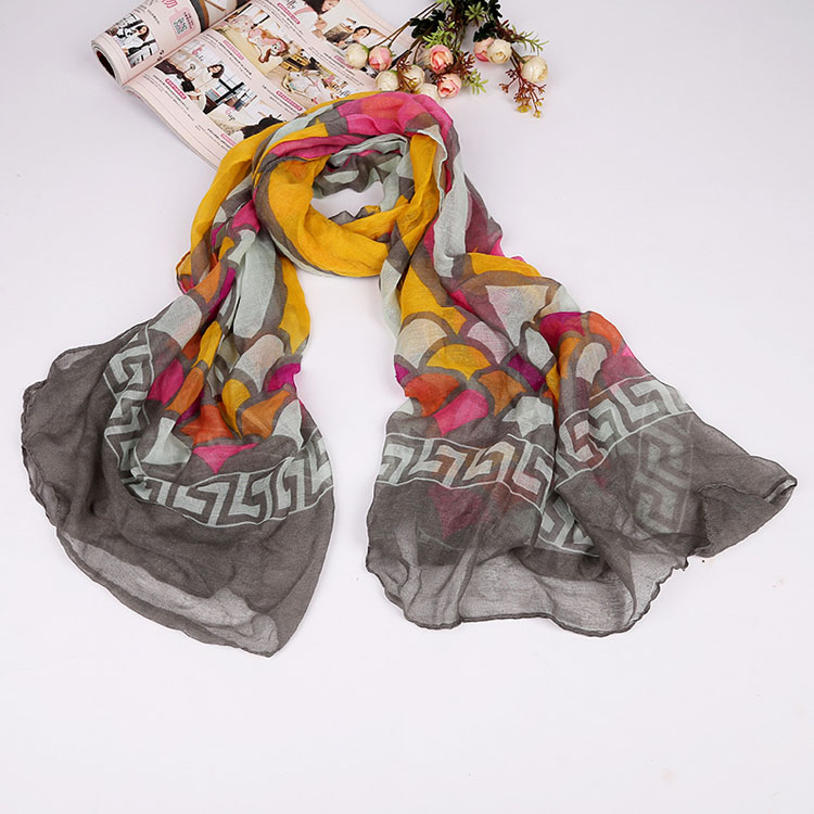 Wholesale ladies floral scarves