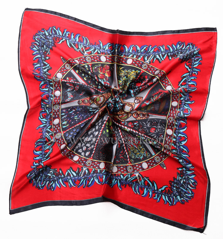 Wholesale fashion women's silk scarf