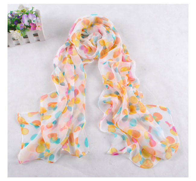 Temperament georgette long scarf wholesale