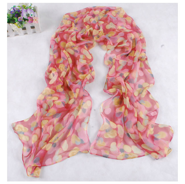 Temperament georgette long scarf wholesale