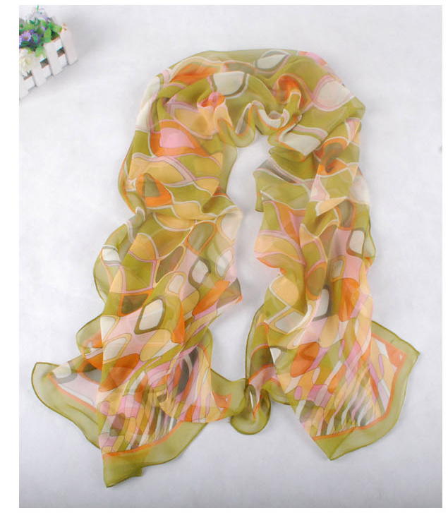 Magic block printed scarves wholesale
