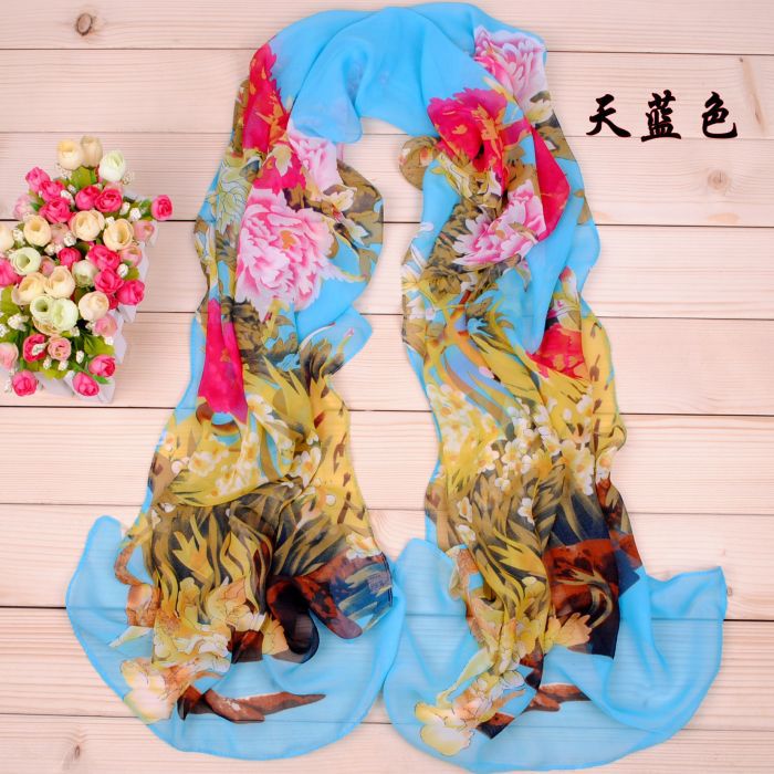 Wholesale super soft printed scarves shawl 