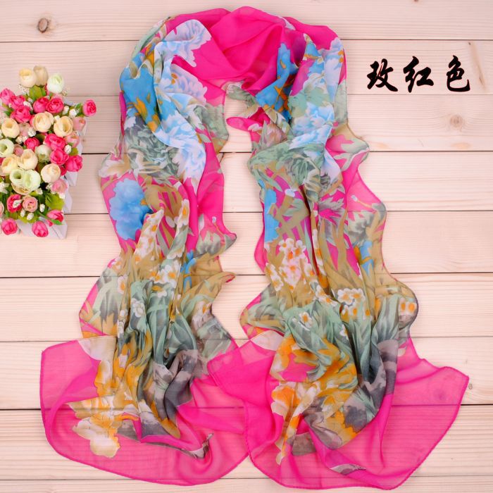 Wholesale super soft printed scarves shawl 