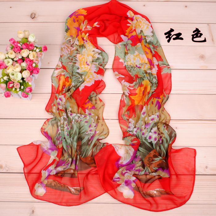 Wholesale super soft printed scarves shawl 