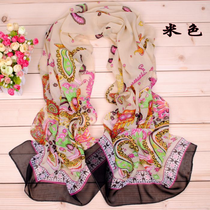 Fashion chiffon scarf shawl wholesale