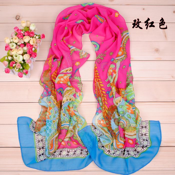 Fashion chiffon scarf shawl wholesale