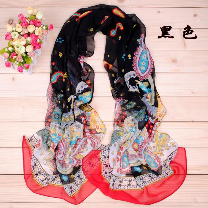 Fashion chiffon scarf shawl wholesale
