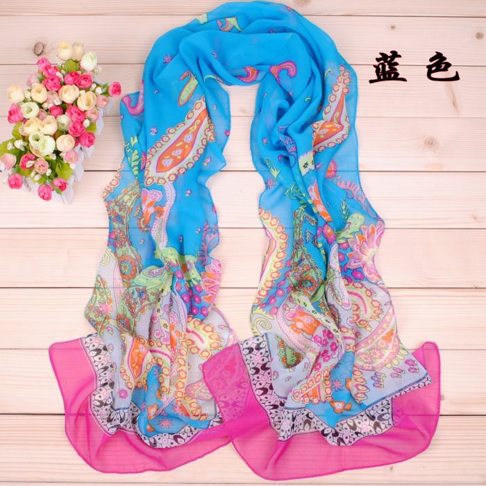 Fashion chiffon scarf shawl wholesale