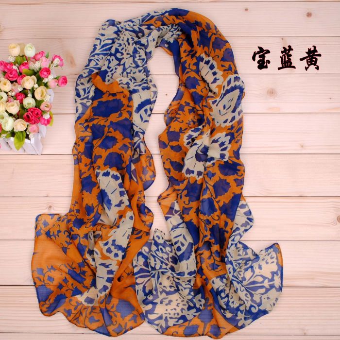 Classic windmill printed scarves wholesale