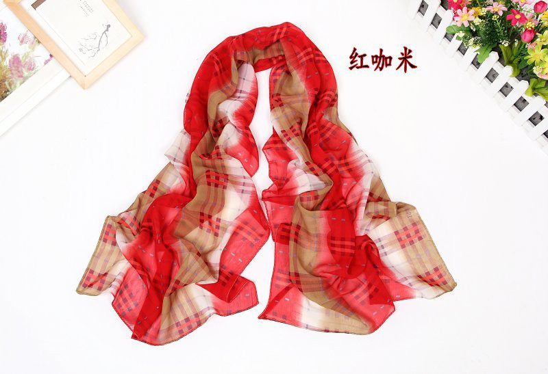 Hot fashion plaid printed scarves