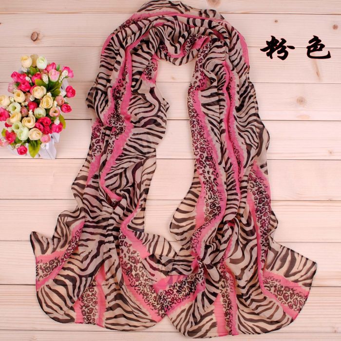 Tiger leopard print fashion scarves wholesale
