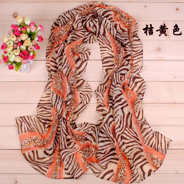 Tiger leopard print fashion scarves wholesale