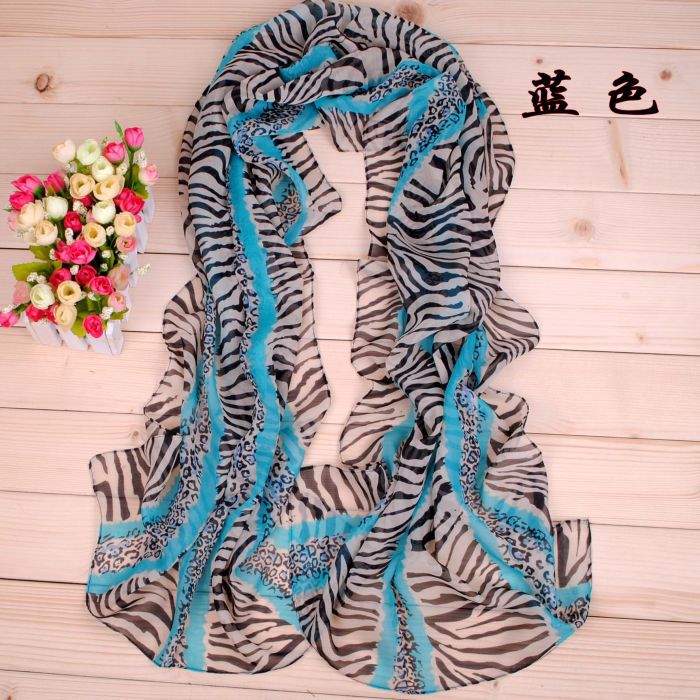 Tiger leopard print fashion scarves wholesale