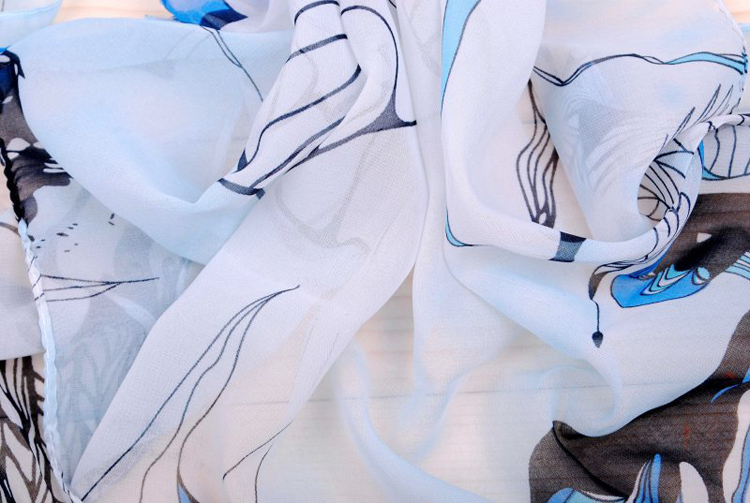 Printed scarves wholesale fashion abstract graffiti