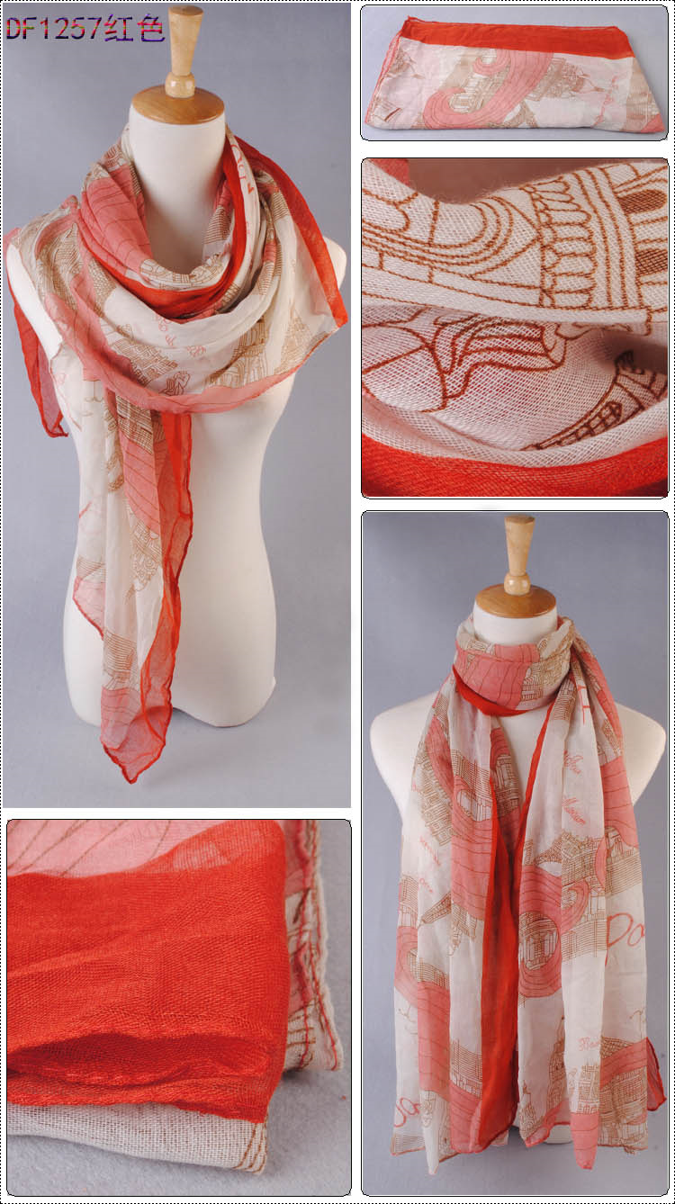 Oversized scarves wholesale long female models 