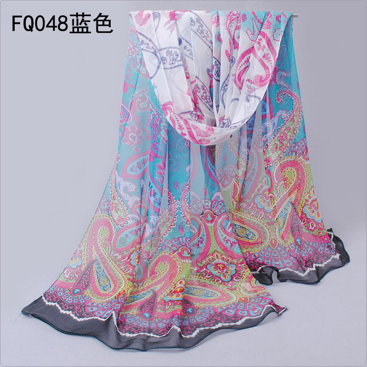 Wholesale Ms. Thin section cashew flower scarf shawl 