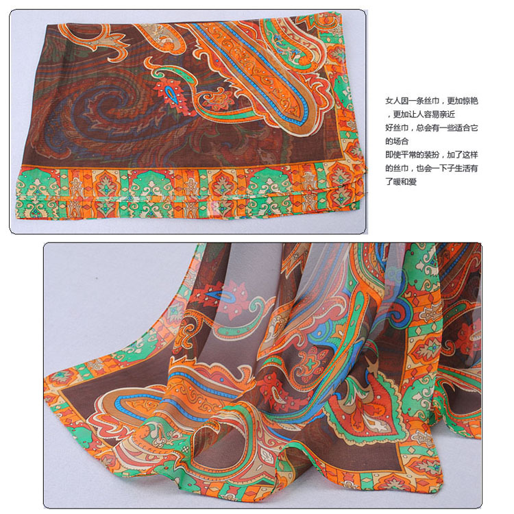 Ms. Summer sun chiffon scarf shawl wholesale 