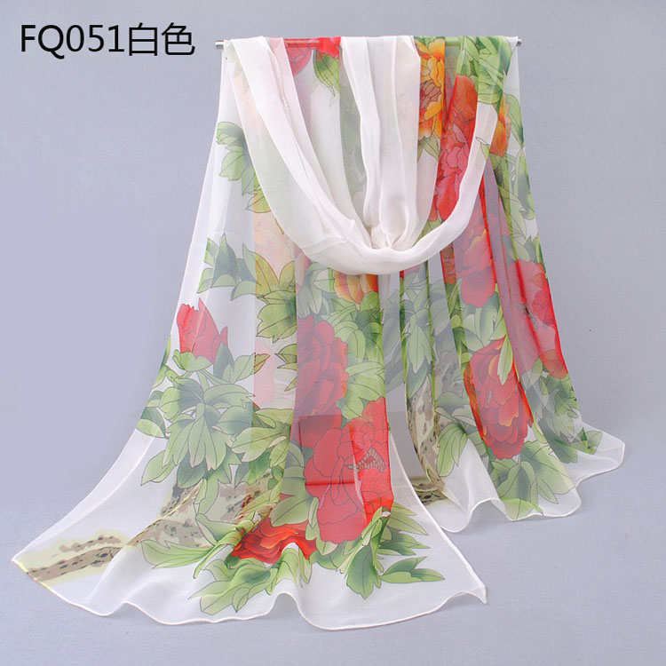 Ms. temperament Peony Scarf Wholesale