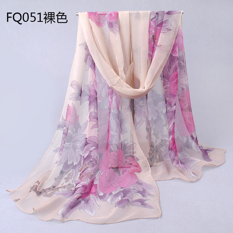 Ms. temperament Peony Scarf Wholesale