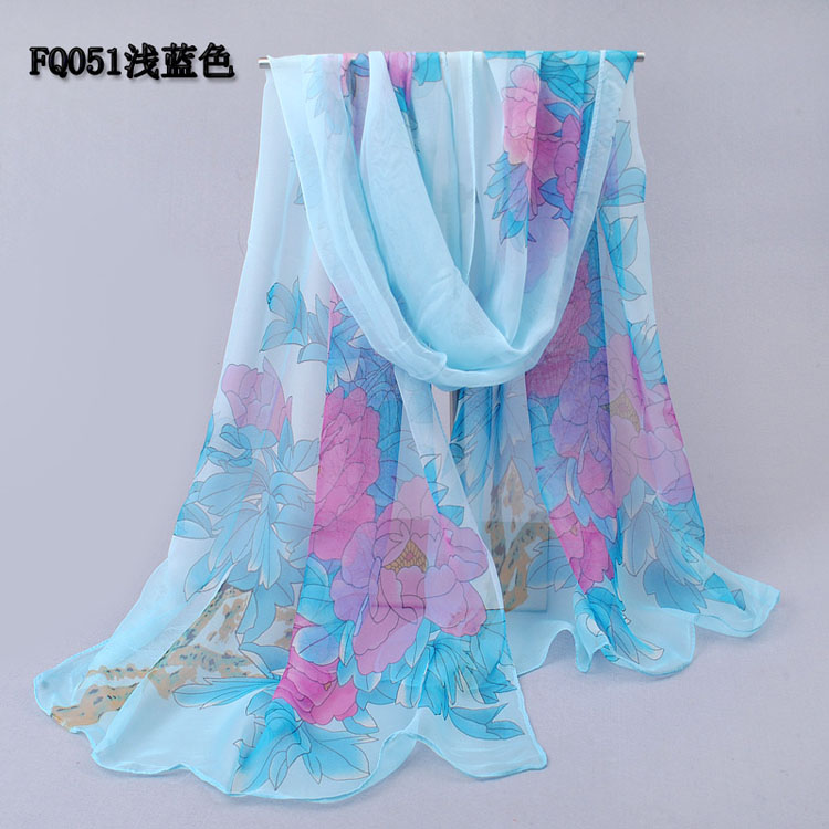 Ms. temperament Peony Scarf Wholesale