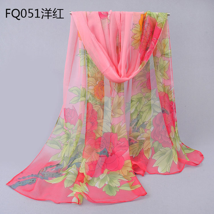 Ms. temperament Peony Scarf Wholesale