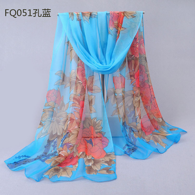 Ms. temperament Peony Scarf Wholesale