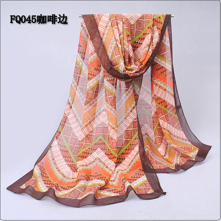 Wild plaid printed scarves wholesale