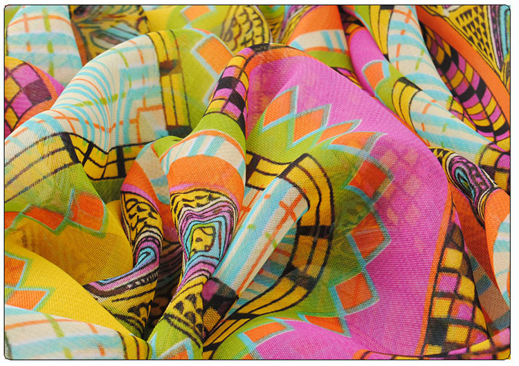 Wild plaid printed scarves wholesale