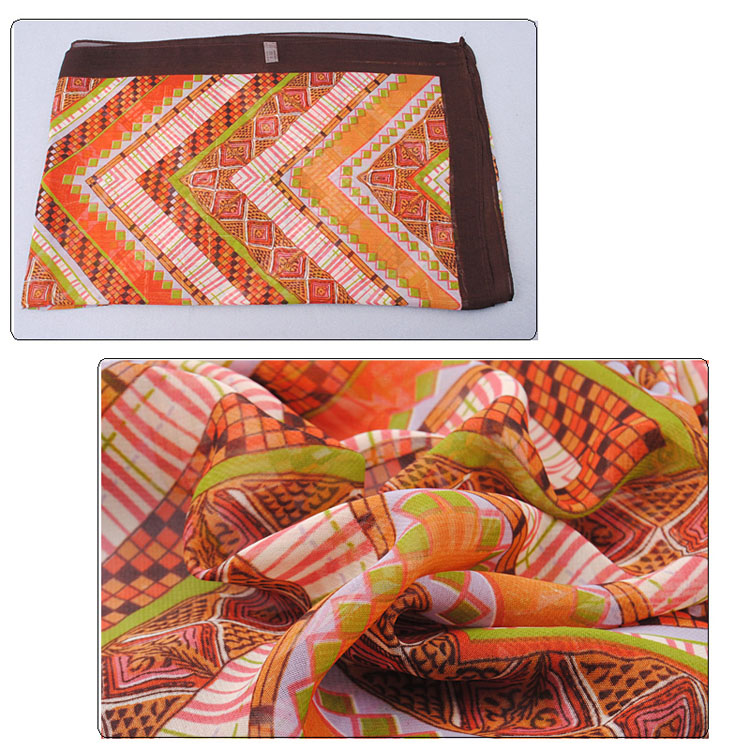 Wild plaid printed scarves wholesale