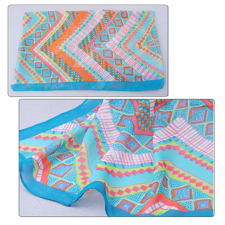 Wild plaid printed scarves wholesale